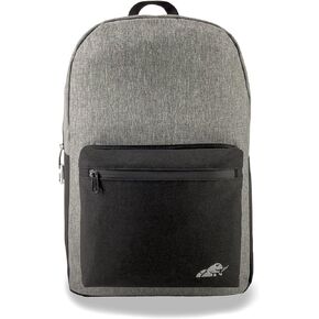 Generic Smoking Turtle: 100 Smell Proof Backpack with Combo Lock, Weather Resistant (Grey & Black),Large