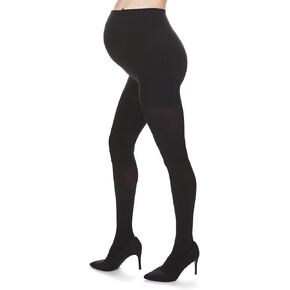 MeMoi Women's Maternity 90 Denier Opaque Shaper Tights