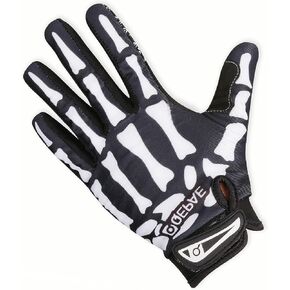 JEELAD Cycling Gloves Skeleton Running Gloves Biking Workout Racing Gloves Men Women Windproof Waterproof Gloves for Running Cycling Driving in Saudi Arabia