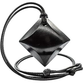 Shungite Pendant Necklaces - High Magick Vibration - Wear them as a Daily Reminder to Shine Bright with Positivity and Protect Yourself from Harmful Outside Influences