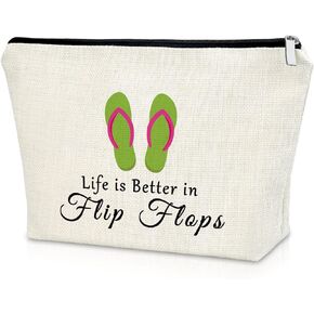 Hawaii Gifts Makeup Bag Beach Gifts for Women Friends Bachelorette Party Gift Ideas Hawaii Travel Gifts for Sister Summer Trip Essentials for Women Hawaii Themed Birthday Gifts Christmas Gifts