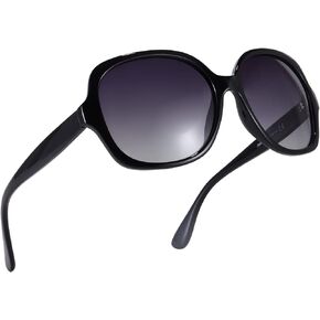 Dollger Oversized Polarized Sunglasses For Women Men Square UV Protection Shades for Ladies