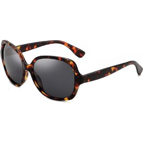 Dollger Oversized Polarized Sunglasses For Women Men Square UV Protection Shades for Ladies