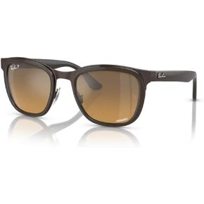 Ray-Ban RB3709 Square Sunglasses for Men for Women + BUNDLE With Designer iWear Complimentary Eyewear Kit