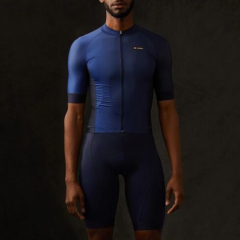 قميص جيرسي لركوب الدراجات للرجال بأكمام قصيرة مع حزام طاقة و4 جيوب، خفيف الوزن مناسب للسباق على الطرق، قميص جيرسي لركوب الدراجات in Kuwait