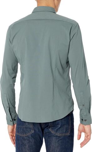 HUGO Men's Slim Fit Long Sleeve Button Up Shirt with Kent Collar in Saudi Arabia