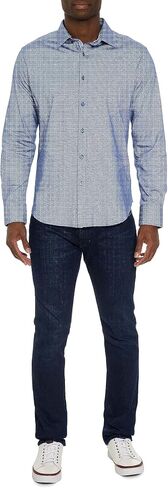 Robert Graham Men's Liotta L/S Knit Shirt in Saudi Arabia