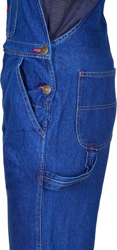 Men's Denim Dungarees Jeans Bib and Brace Overall Pro Heavy Duty Workwear Pants in Saudi Arabia