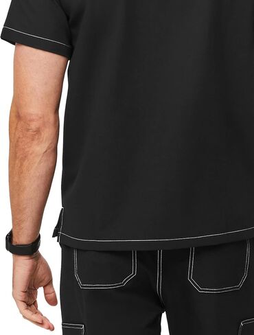 قميص FIGS Milot Cargo Scrub للرجال - مقاس كلاسيكي، 4 جيوب، مضاد للتجاعيد، مقشر رجالي قابل للتمدد في 4 اتجاهات - حصريًا لأمازون in Kuwait