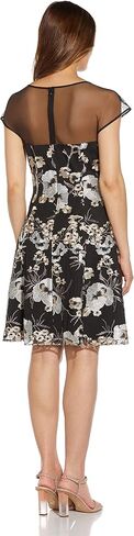Adrianna Papell Women's Embroidered Fit and Flare in Saudi Arabia