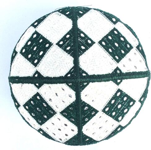 Kufi Men's Unisex Skull Cap Colorful Women's Designer Solid Hat Hand Embroidered Kufi Caps Knitted Beanie Summer Headwear in Saudi Arabia