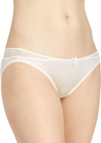 Maidenform Comfort Devotion Bikini, Ivory/Ivory, 8 in Saudi Arabia