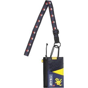 Bioworld Pokemon Commuter Wallet with Carabiner and Lanyard