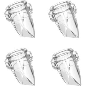 Wearable Breast Pump Replacement Parts, Milk Collector Cup Accessories, Compatible with TSRETE S12 S9 Kmaier S12, Include Duckbill Valve, 24mm Flange, Silicone Diaphragm, Linker