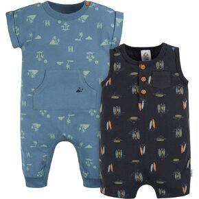Gerber baby-boys Short Leg and Long Leg Romper SetRomper in Kuwait