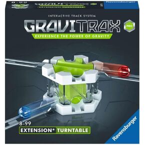 ملحق القرص الدوار GraviTrax PRO من Ravensburger - لعبة تشغيل رخامية وSTEM للأولاد والبنات من سن 8 سنوات فما فوق - ملحق لعام 2019 لعبة العام النهائية Gravitrax
