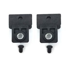 DSkoiph UMDF3MM Window Glass Channel Clips for Chevrolet Colorado Canyon Trooper Many Car with Tips (Black)
