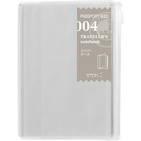 Midori Traveler's Notebook (Refill 004) Zipper Case Passport Size