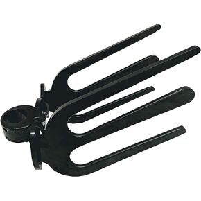 Krypt Towers Wakesurf Rack for Tower, Surfboard Rack for Boat, Holds 2 x Wakesurf Boards, Black Aluminum Wakeboard Rack, Fits Clamp Tubing Sizes-1 3/4", 1 7/8", 2", 2 1/4", 2 3/8", 2 1/2"