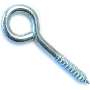 Hard-to-Find Fastener 014973454258 Eye Lag Screw Zinc, 1/4 x 3, Piece-4