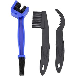 3pcs Bike Cleaning Tool Set, Bicycle Cleaning Brush Kit for Chain Crank Sprocket Bicycle Mountain Bike Maintenance Cleaning Tool Gear Chain Cleaner Bicycle Repair Hardware Tools Bicycle Repair