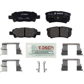 BOSCH BC1037 QuietCast Premium Ceramic Disc Brake Pad Set - Compatible With Select Chrysler 200, Sebring; Dodge Avenger, Caliber; Jeep Compass, Patriot; Mitsubishi Lancer, Outlander; REAR