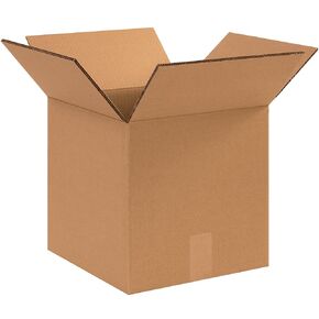 Aviditi Shipping Boxes Small 12"L x 12"W x 12"H, 25-Pack | Corrugated Cardboard Box for Packing, Moving and Storage