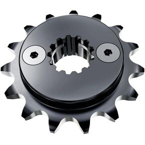 ضرس أمامي ONUNIQ 15T مناسب لهوندا XR650L 1993-2023 ضرس أمامي أسود M6 x 10Nm in Kuwait