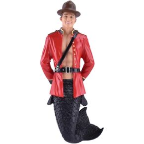 December Diamonds 55-55444 Merman Ornament, Mountie