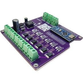 نموذج وحدة التحكم في ضوء إشارة المرور للسكك الحديدية، جهاز تسلسل Arduino استنادًا إلى زر / إدخال Padestrian - برمجة Typ C 7-35 DCv حتى 10A مقياس HO مدمج لوحدة تحكم Nano Micro للممرات النموذجية in Kuwait