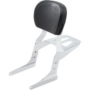 Kinglemc Powersports Sissy Bar مع رف أمتعة مسند الظهر لـ Kawasaki Vulcan VN 500 1990 to 2009 in Kuwait