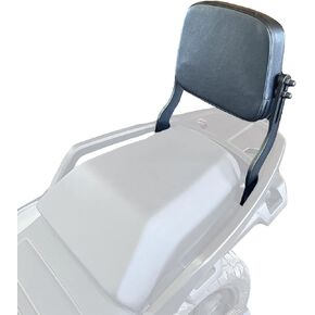 Motorcycle Sissy Bar Adjustable Passenger Backrest Pad Motorcycle Rear Cushion Compatible with Harley Pan America 1250/S 2021 2022 2023 Black