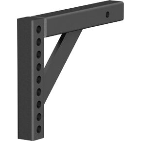CURT 17121 Replacement Weight Distribution Hitch Shank, 2-Inch Receiver, 6-Inch Drop, 10-1/4-Inch Rise, Black