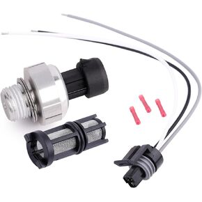 12616646 Oil Pressure Sensor Sender Switch,Screen Filter,Connector for Chevrolet:Avalanche,Cheyenne,Impala,Monte Carlo,Silverado 1500,2500,3500,Suburban 1500,2500,Tahoe,Trailblazer.
