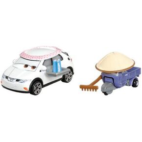 مجموعة سيارات ديزني بيكسار 3 المكونة من قطعتين، بمقياس 1:55، مركبات الشخصيات المفضلة لمروحة السباق ورواية القصص، هدية للأطفال من سن 3 سنوات فما فوق in Kuwait