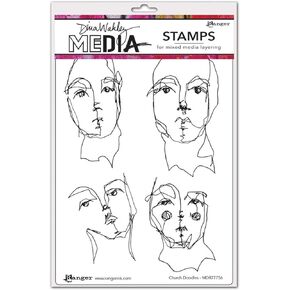 Dina Wakley Media DINA WAKLEY Cling ST DOO, Church Doodles