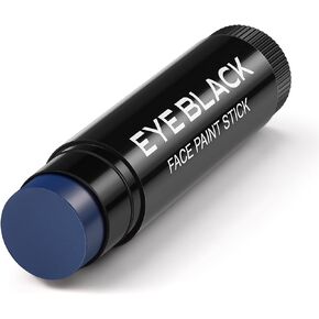 Wismee Baseball Eye Black, Anti-Glare Under Eye Black Sports Grease Stick for Baseball Softball Soccer Lacrosse Hockey Athletes Sports Training, Sports Eye Black Stick (Blue)