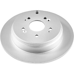 Power Stop JBR1158EVC Rear Evolution Genuine Geomet Coated Brake Rotor For 2007 - 2018 Acura RDX | 2005 2006 2007 2008 2009 2010 2011 2012 2013 2014 2015 2016 Honda CR-V