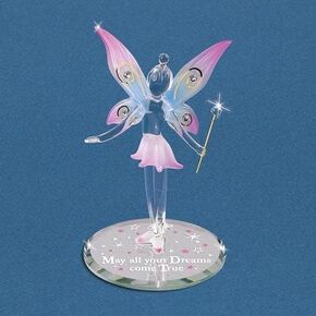 Glass Baron"May All Your Dreams" Fairy Figurine