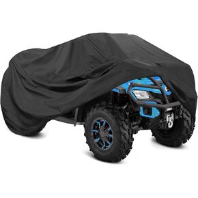 bylikeho ATV Cover,ATV Accessories Car Accessories ATV Covers Waterproof Outdoor Heavy Duty,4 Wheeler Quad Storage Cover,All Weather Outdoor Protection,Four Wheeler Cover for ATVs,Motorcycle