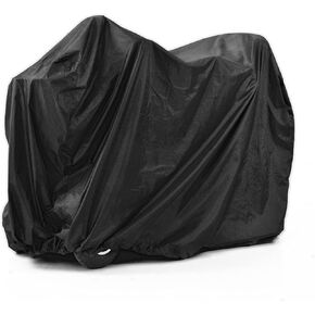 Nomiou Mobility Scooter Cover Heavy Duty Black Protects from Snow Rain Dust and Sun