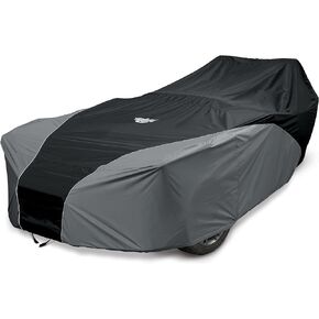 UltraGard Waterproof Polaris Slingshot Full Cover - All-Weather, Water Proof with Windshield Liner, Sun Protection, Dust Proof, Classic Black/Charcoal Fit for All Models