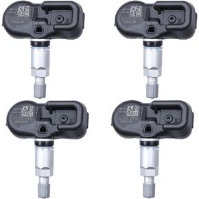 42607-33021 TPMS Sensors Fits for Toyota Lexus Scion Pontiac, Prius 4Runner Rav4 Corolla Camry Tacoma Yaris Vibe - 4-Pack Tire Pressure Monitoring Sensor Replace# 42607-06011, PMV-107J, 315MHz