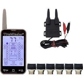 TireMinder TM-77 RV TPMS with 6 Transmitters