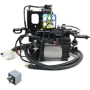 GELUOXI 949-300 Air Suspension Compressor w/Bracket & Relay Replacement for 2011-2020 Jeep Grand Cherokee 68204730AI 68041137AD 68041137AE 68041137AG