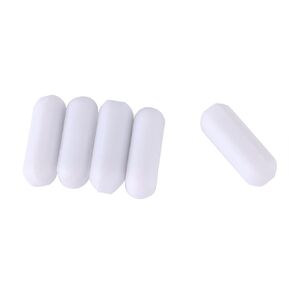 5Pcs/Set Laboratory Magnetic Stirrer PTFE Type-C Stir Bar Laboratory Stirrer Flea Lab Spin Spinner for Magnetic Mixer (C5*15mm)