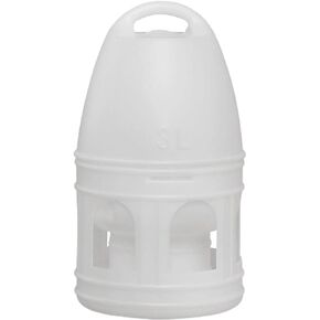 Bird Water Drinker Quail Dove Chicken Parakeet Parrot Pigeon Water Dispenser Feeder Water Pot Container, Green 5L