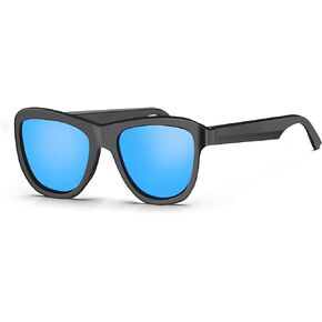 FLYSH Bluetooth Sunglasses for Men Women Smart Glasses Audio Frame Sunglasses Music Glasses, Polarized Lens