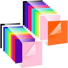 24 Pcs 8 x 8 Inch Opaque Colored Acrylic Sheets 0.08 Inch Thick Acrylic Sheets for Laser Cutting Acrylic Sheets Acrylic Panel Acrylic Boards 12 Colors for Laser Cutting Engraving Cutting Sawing Crafts