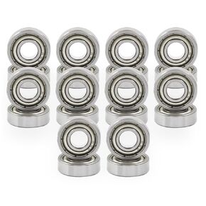 Moicstiy 693ZZ Ball Bearings Carbon Steel High Speed Sealed Bearings Miniature Deep Groove Ball Bearings for Motor Skates Fidget Spinners Scooters(20 Pcs)